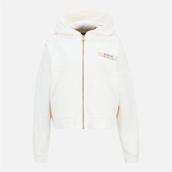 Barbour international Суичър BARBOUR INTERNATIONAL Lana Zip-Up Hoodie - Off White