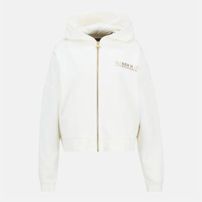 Barbour international Суичър BARBOUR INTERNATIONAL Lana Zip-Up Hoodie - Off White