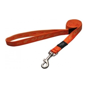 Rogz Alpinist Fixed Lead Small - Повод за кучета 11мм/-1, 8м оранжев
