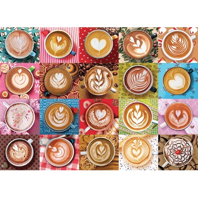 Cobble Hill - Puzzle Love You A Latte - 500 piese