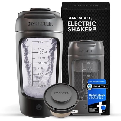STARKFELD® Přenosný elektrický šejkr na protein 650 ml | Protein shaker