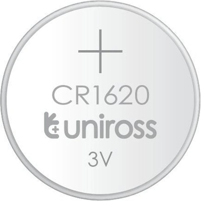 Uniross Батерии литиеви Uniross 8291, CR1620, 3V, 65mAh, 5бр (8291)