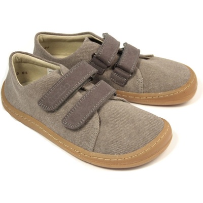 Froddo Barefoot Vegan Velcro tenisky grey