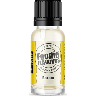 Foodie Flavours Prírodné koncentrované aróma 15 ml banán