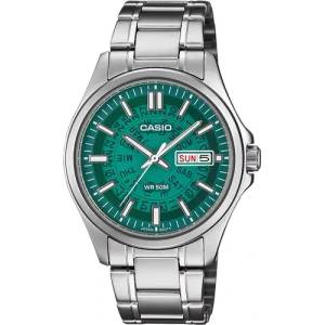 Casio Мъжки часовник Casio - Casio Collection - MTP-E740-3AVDF (MTP-E740-3AVDF) Часовници