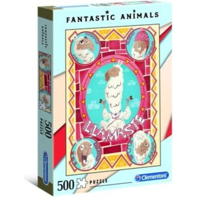 Clementoni Фантастични животни Лами Пъзел Унисекс 500 бр