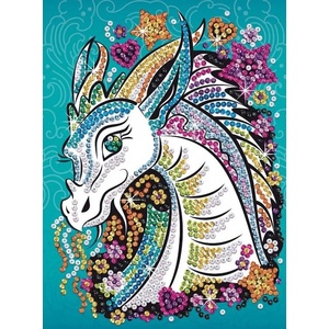 Sequin Art Творчески комплект Sequin Art - Изкуство с пайети, Дракон (2107) - baby