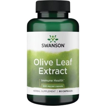 Image 1 of Swanson Olive Leaf Extract 500 mg [60 капсули]