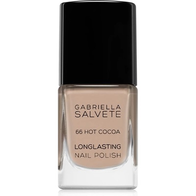 Gabriella Salvete Longlasting Enamel dlhotrvajúci lak na nechty s vysokým leskom odtieň 66 Hot Cocoa 11 ml