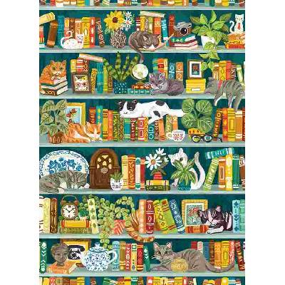 Cobble Hill - Puzzle The Purrfect Bookshelf - 1 000 piese