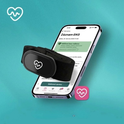 KARDI AI 6 měsíční EKG monitoring srdce XS-S
