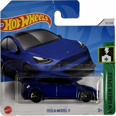 Mattel Hot Wheels Tesla Model Y Blue