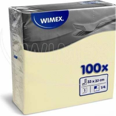 Wimex Ubrousek PAP FSC Mix 1V 33x33 cm 100 ks béžový karton 12x balení