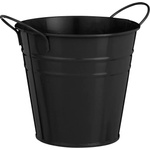 Mica САКСИЯ КРЪГЛА МЕТАЛНА joey h10xd11см ЧЕРНА (1172862)