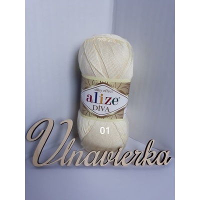 Alize Diva 001 smotanová