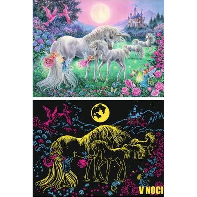 Ravensburger Unicorns in the Moonlight 100 dielov