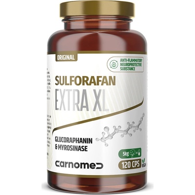 CarnoMed Sulforafan EXTRA XL Pure Gold Edition 120 kapsúl