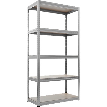 Carmen Метален стелаж star 180х75х35 см, до 175 кг на рафт - цинк (3580502_1)