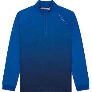 Ellesse Men's Tut Half Zip Fleece - Blue