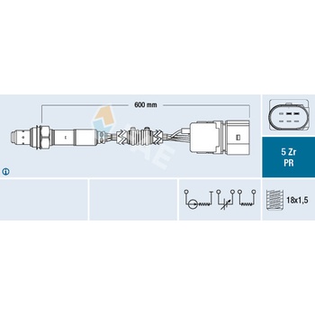 Lambda sonda FAE 75042