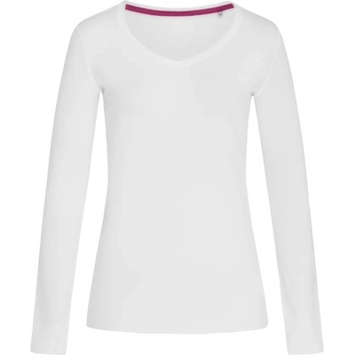 Stedman v-neck claire / Дамска тениска с дълъг ръкав - бяла xl (05972000104)