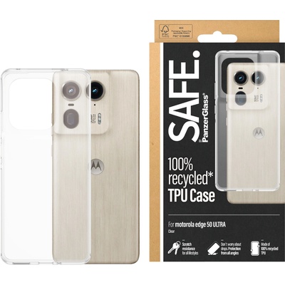 Panzer Гръб Safe за Motorola edge 50 Ultra- Прозрачен