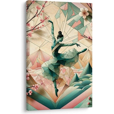 Obraz tanec elegance v moderním stylu - 80x120