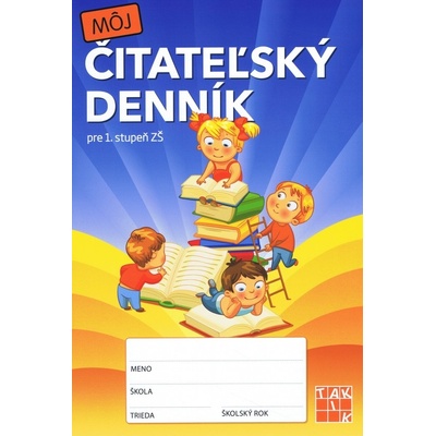 Môj čitateľský denník pre 1. stupeň ZŠ Binková Adriena