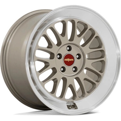 ROTIFORM RC214 SCP 8,5x19 5x112 ET45 matte gold with DIAMOND CUT LIP