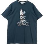 LAKOR Мъжка тениска LAKOR Hitching a Ride T-Shirt - Blueberry (216-7673-0113)