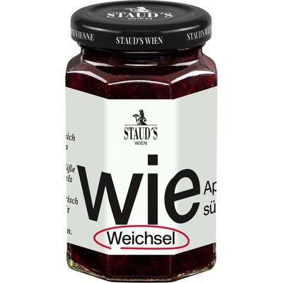 STAUD‘S Višňová ovocná pomazánka se sladkostí jablek 250 g