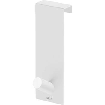 Image 1 of ZACK Закачалка за кърпи EXIT 1, 9 cм, бяла, неръждаема стомана, Zack (ZACK40830)