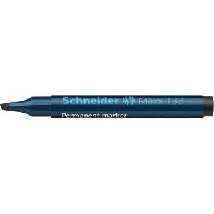Schneider Перманентен маркер със скосен връх Schneider 133 черен