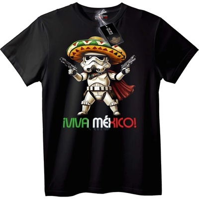 NOONEBRAND Тениска Star Wars Щурмовак Viva Mexico - M, White