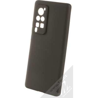 1Mcz Matt Skinny TPU ochranné silikonové Vivo X60 Pro černé