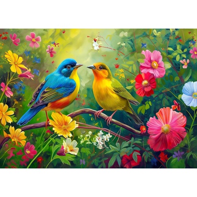 Enjoy - Puzzle Lovebirds Duet - 1 000 piese