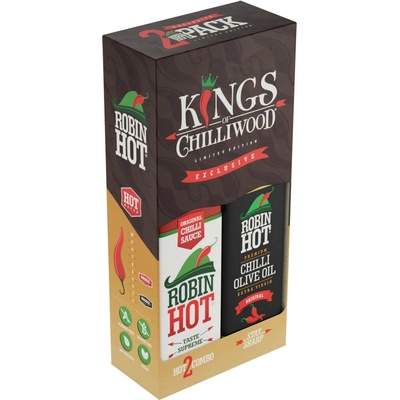 Robin Hot Original Chilli Oil & Chilli Sauce 2 ks 200 ml