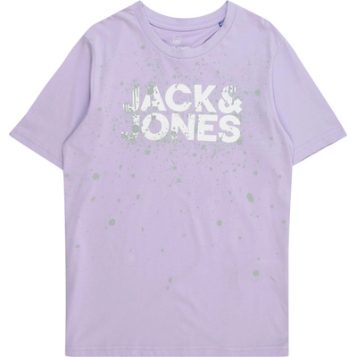 JACK & JONES Тениска 'SPLASH' лилав, размер 164