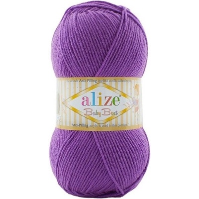 Alize Baby Best 100g - 133 fialová