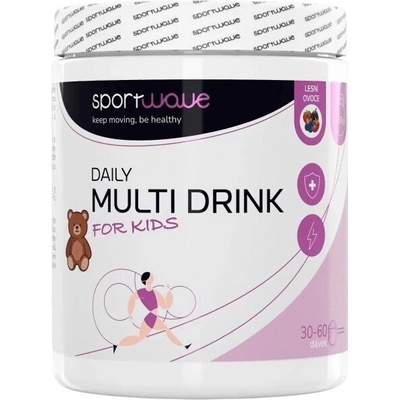 Sportwave Daily Multidrink For Kids 180 g lesní ovoce