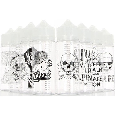 Chubby Gorilla Prázdná lahvička s ryskou Vape Motiv lebka 120ml