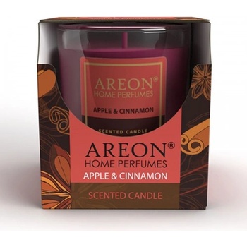 Areon Ароматна свещ в чаша Apple and Cinnamon Areon
