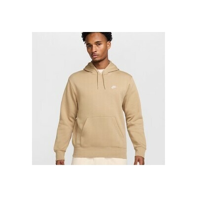 Nike Club Men Pullover Hoodie hnědá
