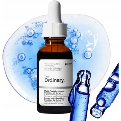 The Ordinary multi Peptide + Copper Peptides 1% protivráskové rozjasňující sérum 30 ml – Zbozi.Blesk.cz
