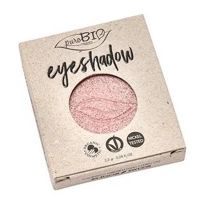 puroBIO Cosmetics Compact Eyeshadows očné tiene 25 Pink 2,5 g náhradná náplň
