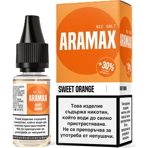  никотинови соли Aramax Salt 10ml Sweet Orange 10мг