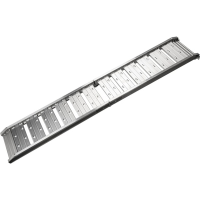 nájezdová rampa - skládací - hliníková široká, Q-TECH (max. nosnost 250 kg, 1 ks) M002-440