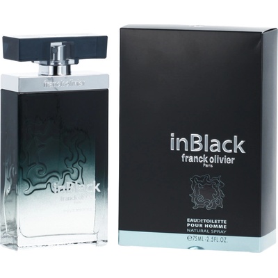 Franck Olivier In Black toaletná voda pánska 75 ml