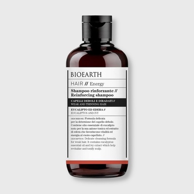 Bioearth Reinforcing Shampoo posilující šampon pro slabé a řídké vlasy 250 ml