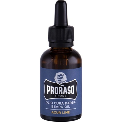 Azur Lime Beard Oil от PRORASO за Мъже Масло за брада 30мл